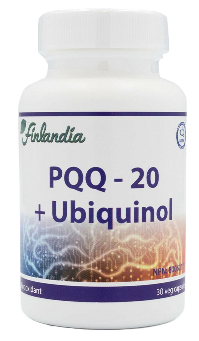 FINLANDIA PQQ20 + UBIQUINOL 30vcaps