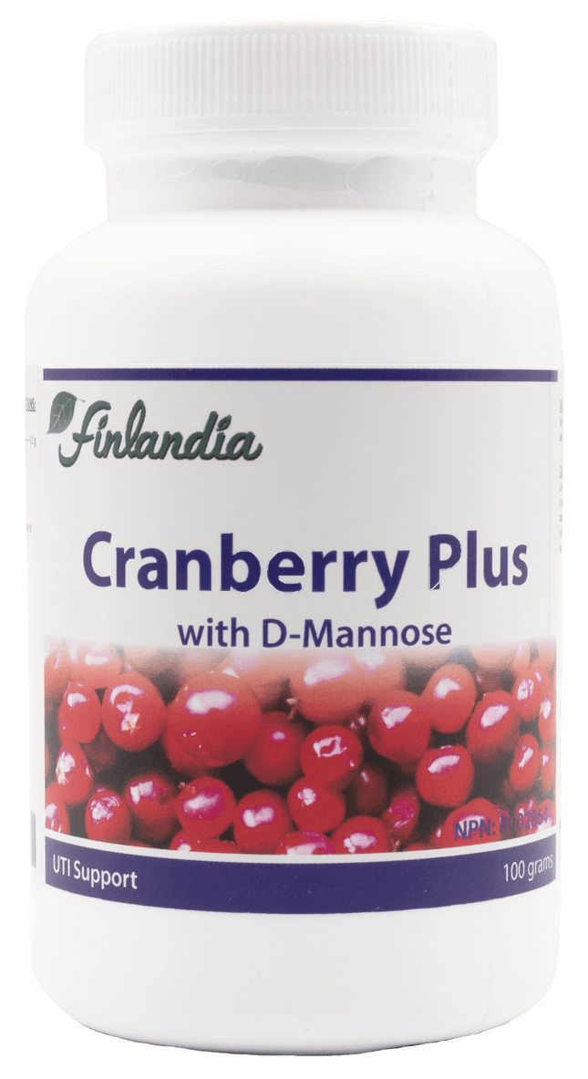 FINLANDIA CRANBERRY PLUS D-MANNOSE 100g