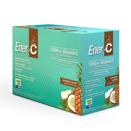 Ener-C Pineapple & Coconut Vitamin C Drink Mix 30pks