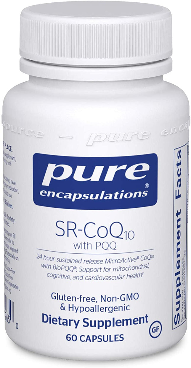 Pure Encapsulations SR CO Q10 with PQQ 60vcaps