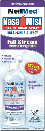 NEILMED SALINE NASAL SPRAY FULL STREAM 117ml