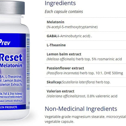 CANPREV SLEEP-RESET MELATONIN 90caps