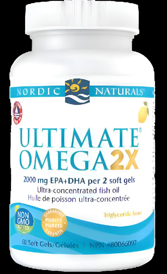 NORDIC NATURALS ULTIMATE OMEGA 2X 檸檬口味 60sg