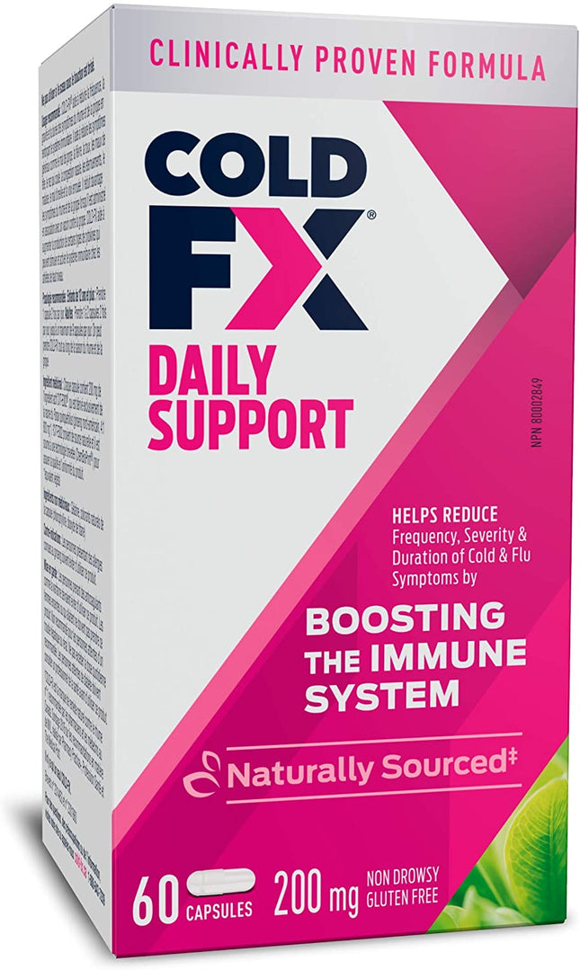 COLD FX DAILY SUPPORT 200mg 60caps
