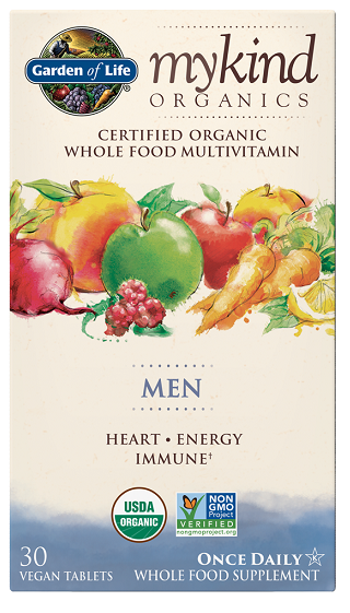 MYKIND ORGANICS MEN'S ONCE DAILY 30vtabs