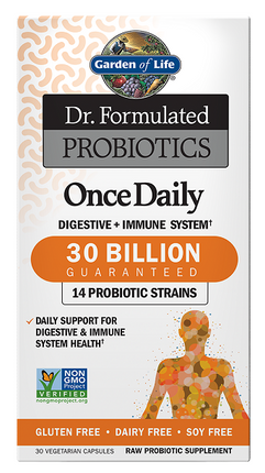 DR. FORMULATED PROBIOTICS ONCE DAILY 30B 30vcaps