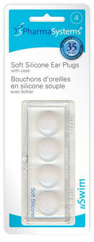 PHARMA SYSTEMS SOFT SILICONE EAR PLUGS