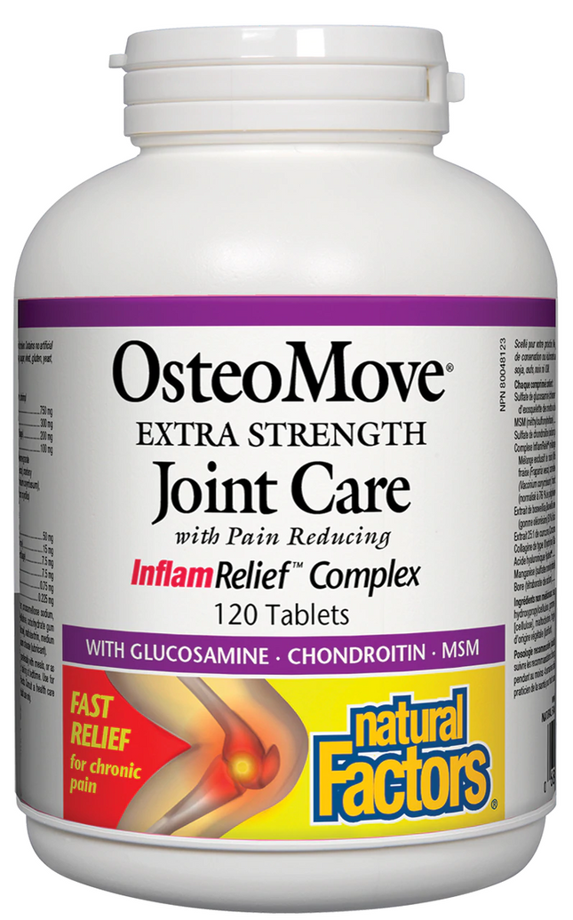 Natural Factors OsteoMove Extra Strength Joint Care 120tabs