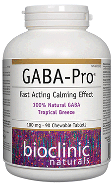 BioClinic Naturals GABA Pro 100mg 90tabs