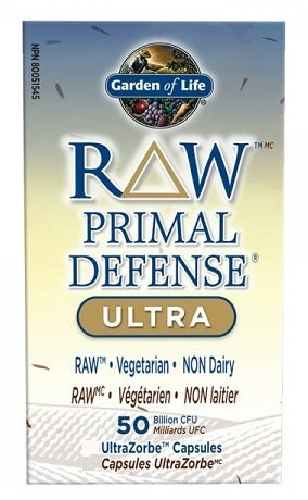 GARDEN OF LIFE RAW PRIMAL DEFENSE ULTRA 60caps