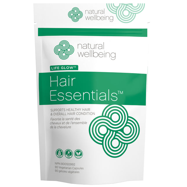 NATURAL WELLBEING HAIR ESSENTIALS 90caps
