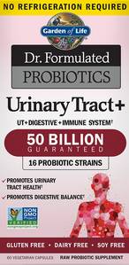 Dr. Formulated Urinary Tract + 50 Billion 60vcap