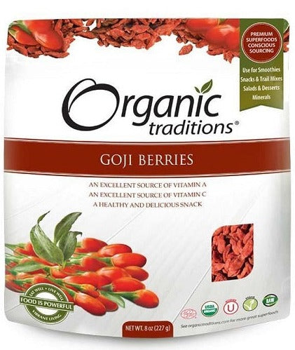 Organic Traditions Goji Berries 227g 