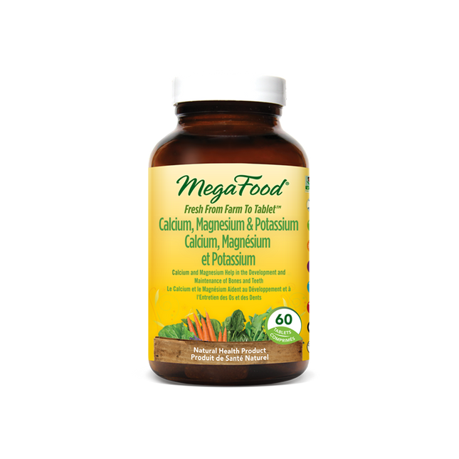 MEGAFOOD 鈣鎂鉀 60 片裝