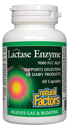 Natural Factors Lactase Enzyme 60caps 