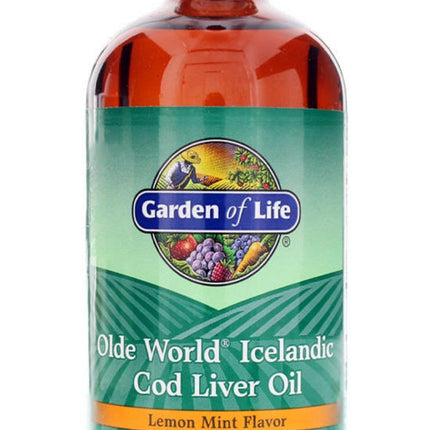 Garden of Life Cod Liver Oil Lemon Mint 235ml