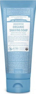 Dr Bronners Organic Shaving Soap Unscented 207ml