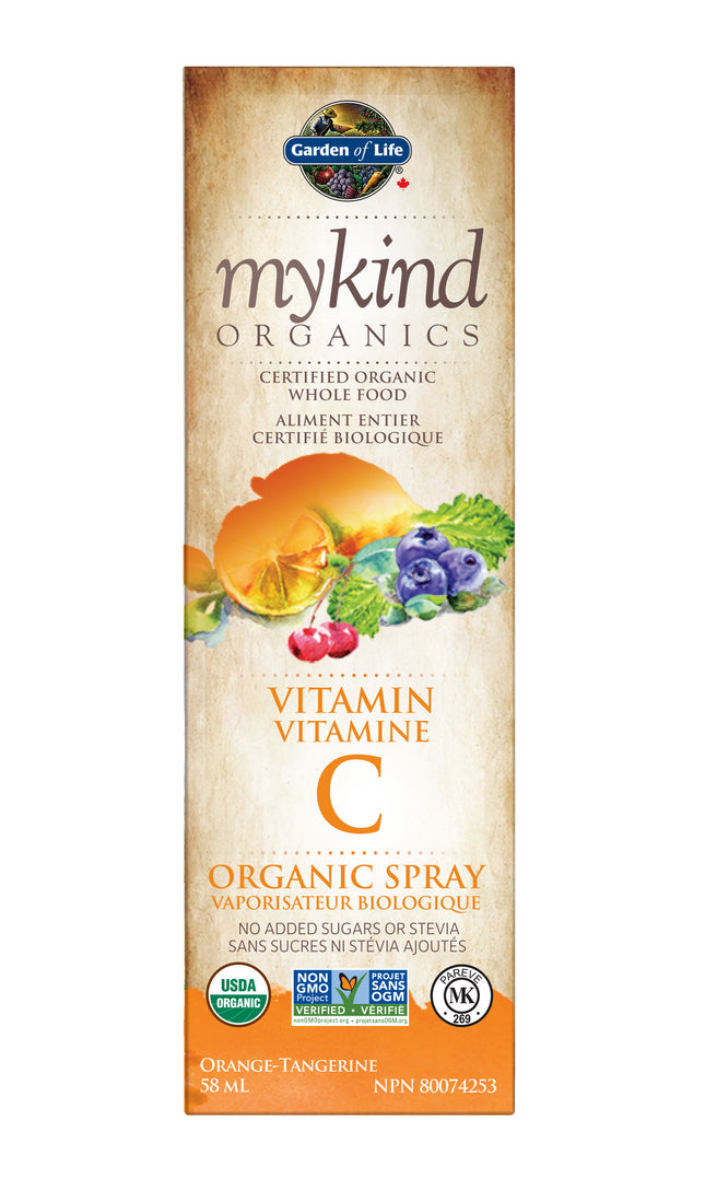 MY KIND ORGANICS VITAMIN C SPRAY ORANGE 58ml 