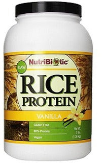 Nutribiotic Rice Protein Vanilla 1.36kg