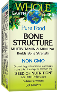 Natural Factors Whole Earth and Sea Bone Structure 60tabs