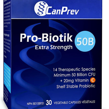 CANPREV PROBIOTIK EXTRA STRENGTH 50B 30caps