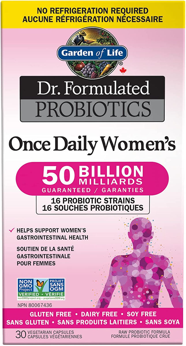 GARDEN OF LIFE DR. FORMULATED ONCE DAILY WOMENS 30caps