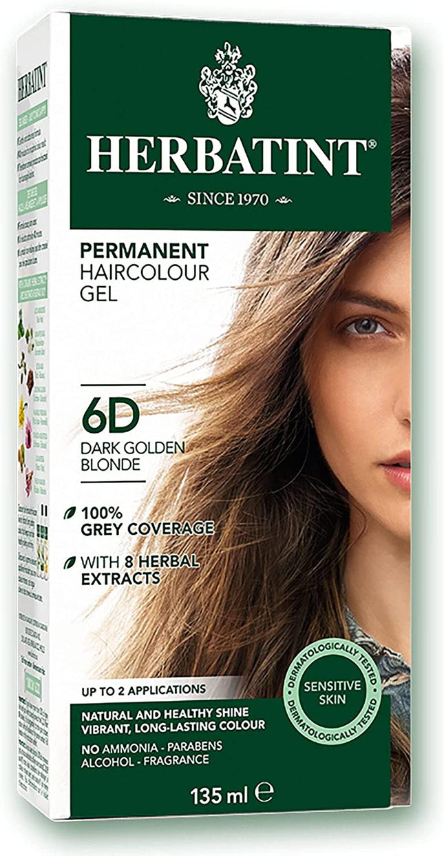 HERBATINT HAIR COLOUR 6D 135ml