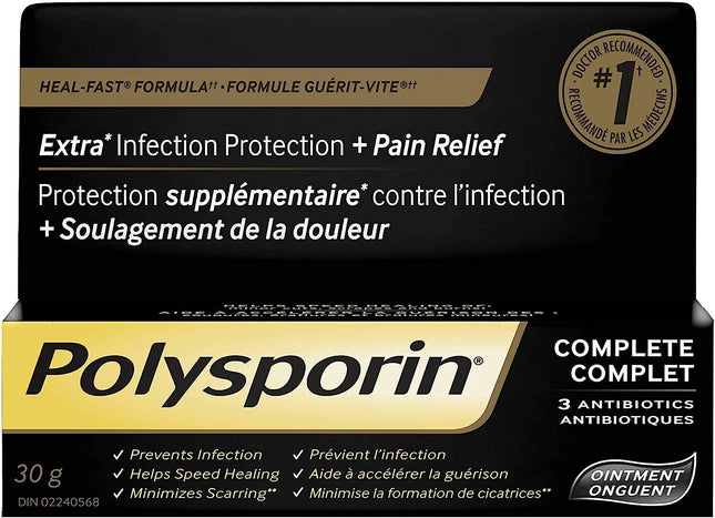 POLYSPORIN COMPLETE OINTMENT 30g