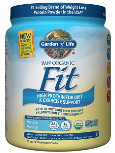 Garden of Life Organic Raw Fit Vanilla 457g 