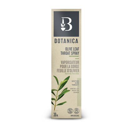 Botanica Olive Leaf Throat Spray 30ml