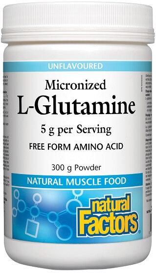 Natural Factors L-Glutamine Micronized 300g