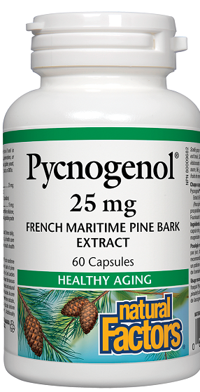 Natural Factors Pycnogenol 25mg 60caps 