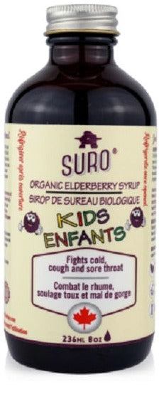 Suro Organic Elderberry Syrup for Kids 236ml