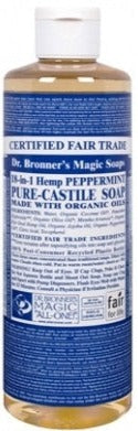 Dr. Bronner's Peppermint Castile Soap 472ml
