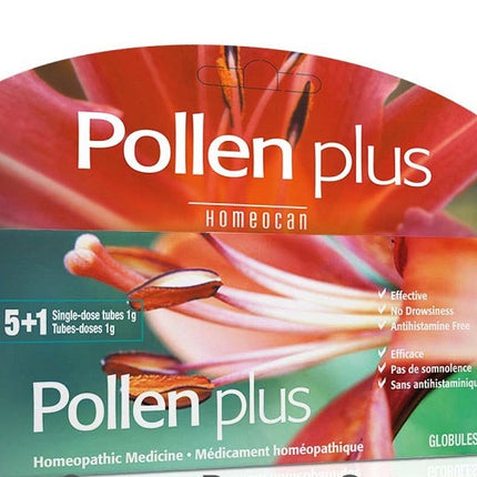 Homeocan Pollen Plus 5+1tubes