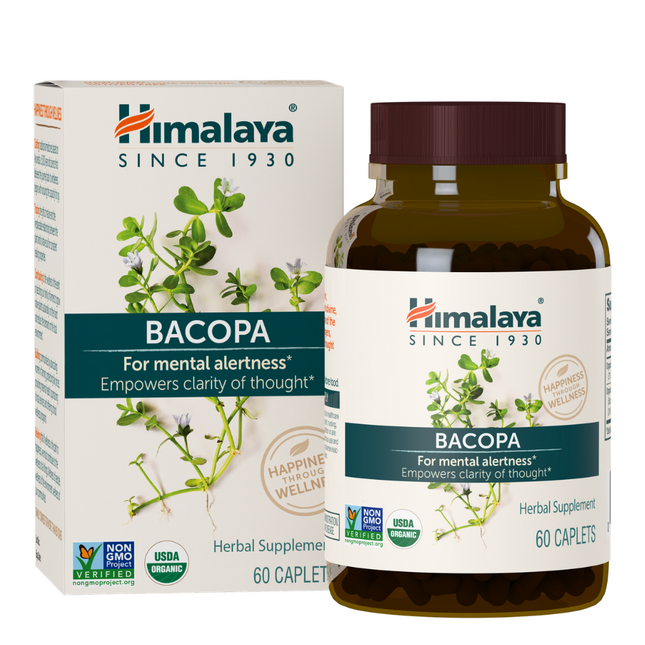 Himalaya Organic Bacopa 60vcaps 