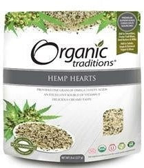 Organic Traditions Hemp Hearts 227g