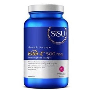 Sisu Ester-C Chewable Wildberry 500mg 90tabs