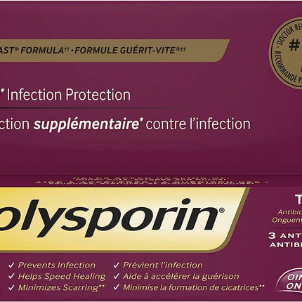 POLYSPORIN TRIPLE ANTIBIOTIC OINTMENT 30g