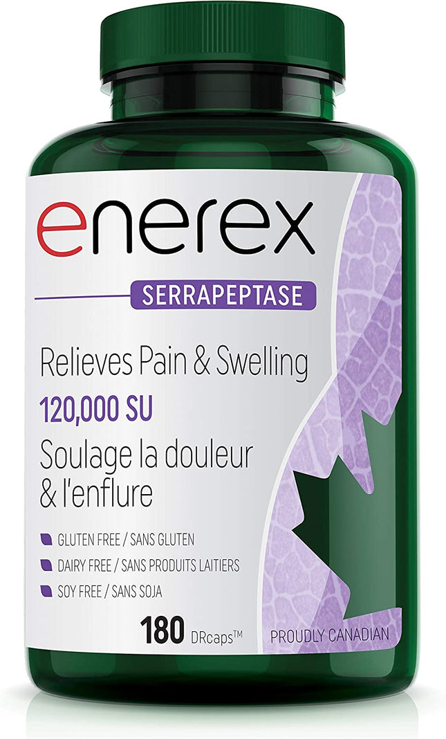 ENEREX 沙雷肽酶 120,000SU 180 粒
