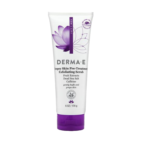 Derma E Crepey Skin Pre-Treatment Exfoliating Scrub 170g