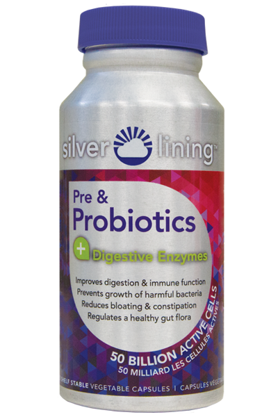 SILVER LINING PRE & PROBIOTICS 120caps