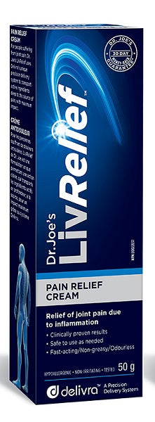 LIV RELIEF PAIN RELIEF CREAM 50g