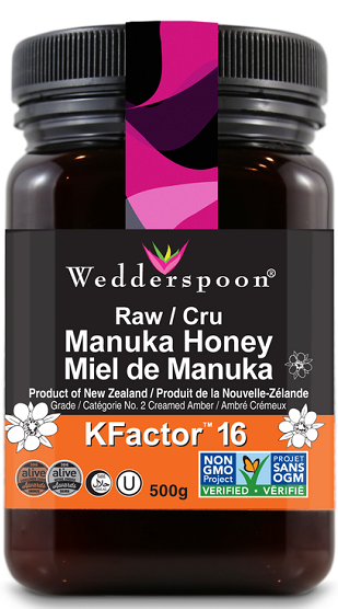 Wedderspoon Manuka Honey K Facator 16 500g