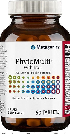 Metagenics Phyto Multi with Iron 60tabs