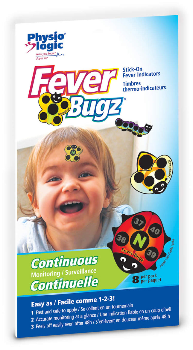 Amg Medical Inc Fever-Bugz (stick-on Fever Indicators) 8stickers 