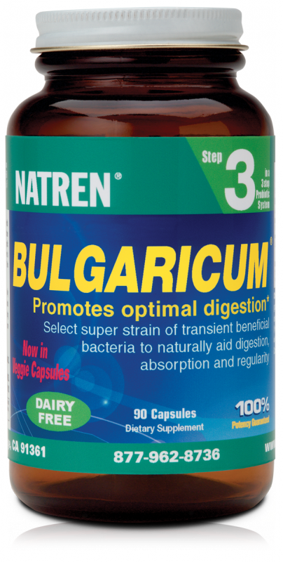 NATREN BULGARICUM 不含乳製品 60粒膠囊 (F)
