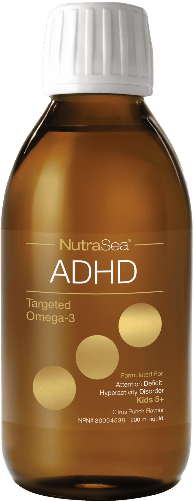NUTRASEA ADHD TARGETED OMEGA-3 CITRUS PUNCH 200ml