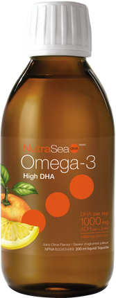 NutraSea Omega-3 DHA - Juicy Citrus Flavour 200ml