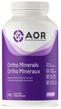 AOR Ortho Minerals 226mg 210caps